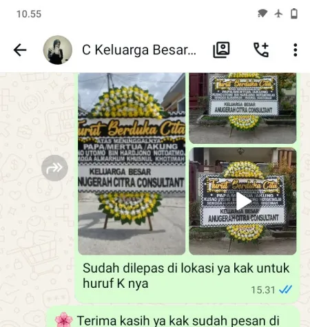 Pengiriman Papan Bunga Duka Stasiun Bekasi